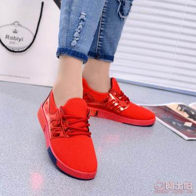 2016秋季新款爆米花女鞋 時(shí)尚休閑小紅鞋，三色板鞋盡顯潮流風(fēng)采